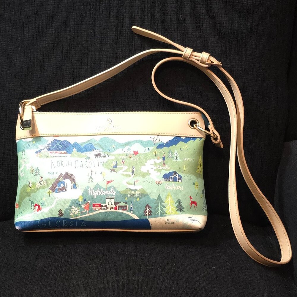 Spartina 449 Blue Ridge Mountains Crossbody Bag
